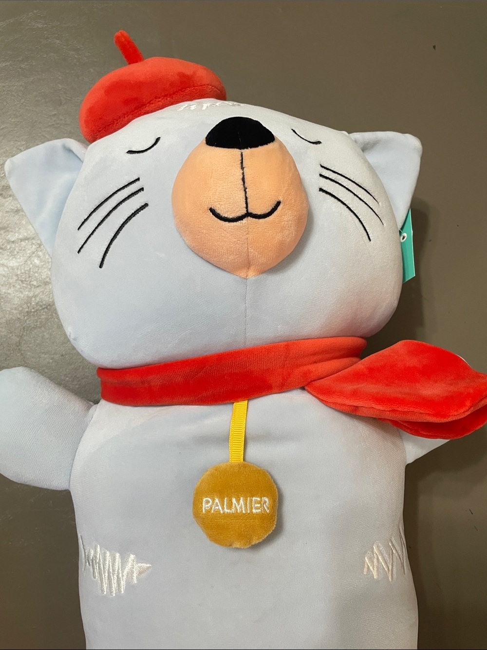 Pillowfort weighted blue cat NWT Meet Palmer 34 inches long 4 lbs of Love 💕